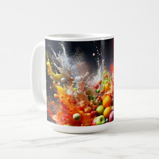 Mug Explosion de fruits (Devant gauche)