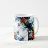 Mug Explosion de lignes (Devant droit)