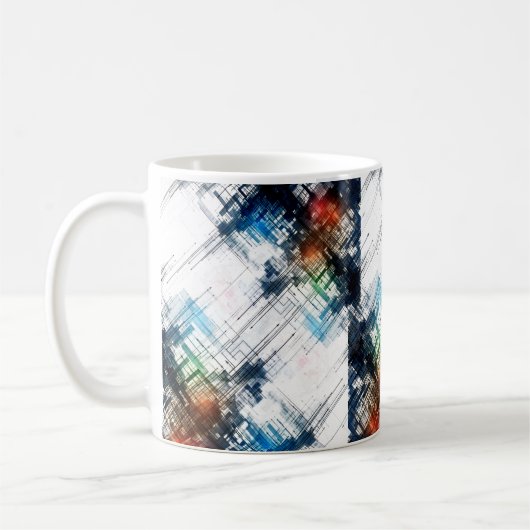 Mug Explosion de lignes (Gauche)