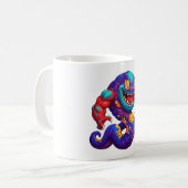 Mug Explosion de monstre vibrant (Devant gauche)