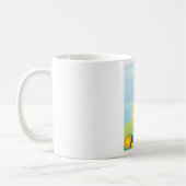 Mug Explosion de soleil dans une prairie printanière a (Gauche)