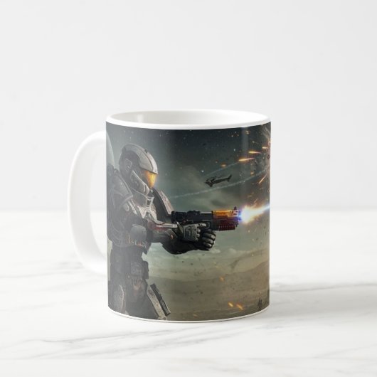 Mug Explosion de Starfall : Guerrier spatial blindé (Devant gauche)