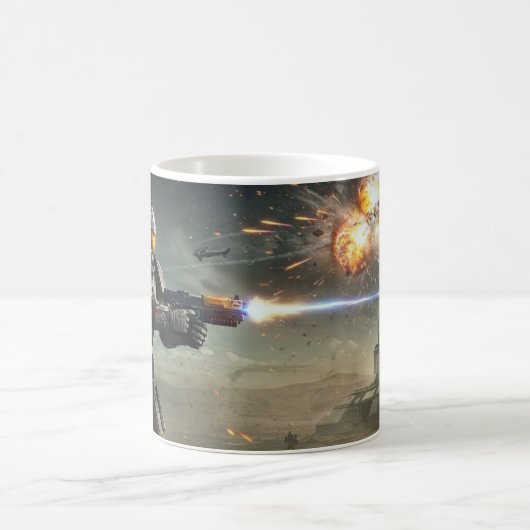 Mug Explosion de Starfall : Guerrier spatial blindé (Centre)