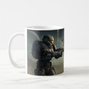 Mug Explosion de Starfall : Guerrier spatial blindé