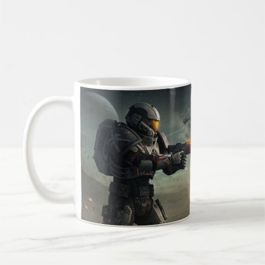 Mug Explosion de Starfall : Guerrier spatial blindé (Gauche)