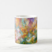 Mug Explosion florale cosmique abstraite dans des coul (Centre)