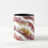 Mug Explosion florale - Fleur Abstraite éclatante (Centre)