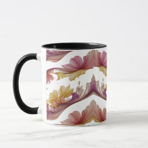 Mug Explosion florale - Fleur Abstraite éclatante