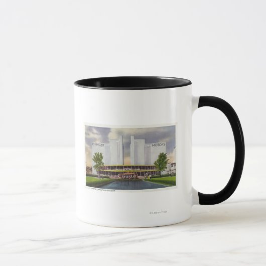 Mug Exposition de Chrysler Motors, 1934 World's Fair (Droite)