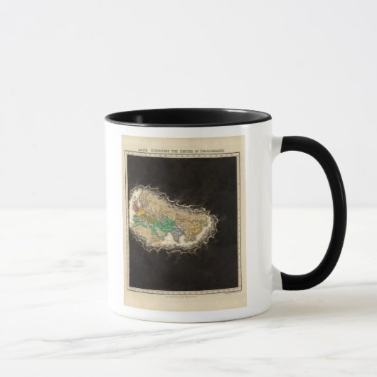 Mug Exposition de l'Empire de Charlemagne 814 (Droite)