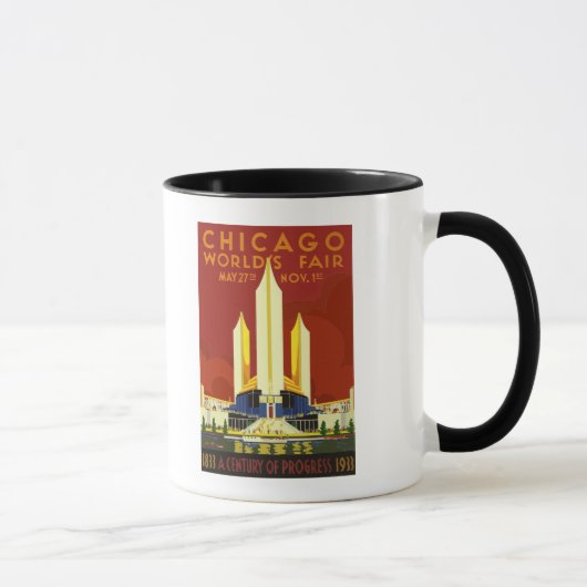 Mug Exposition universelle de Chicago de 1933 (Droite)