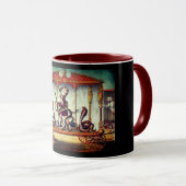 Mug Exposition vintage de cirque victorien (Devant droit)