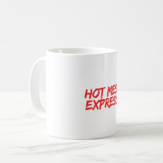 MUG EXPRESS DE MESS CHAUD (Devant gauche)
