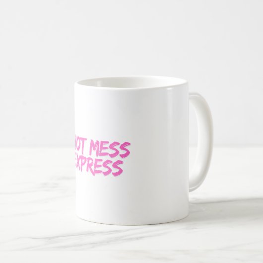MUG EXPRESS DE MESS CHAUD (Devant droit)