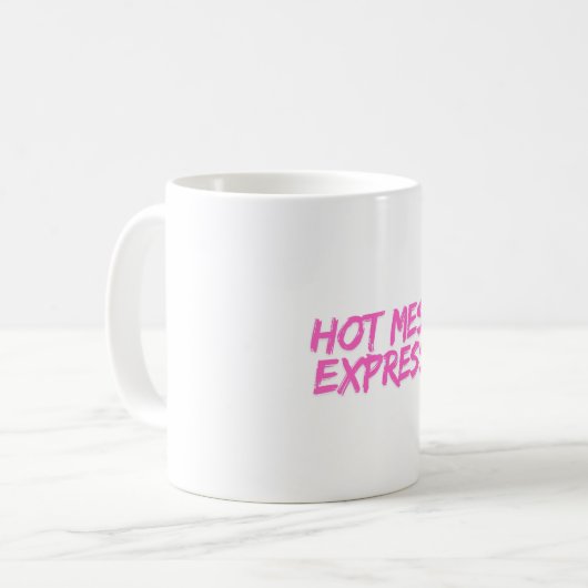 MUG EXPRESS DE MESS CHAUD (Devant gauche)