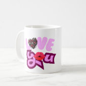 Mug Express Votre Amour avec Unique (Devant gauche)