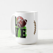 Mug Express Votre amour pour le football (Devant gauche)