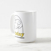 Mug expressif - Aujourd'hui est à vous de conquéri (Devant gauche)