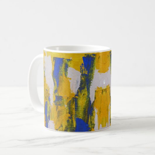 Mug Expression Abstraite no 10 de Michael Moffa (Devant gauche)