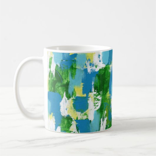 Mug Expression Abstraite no 5 par Michael Moffa (Gauche)