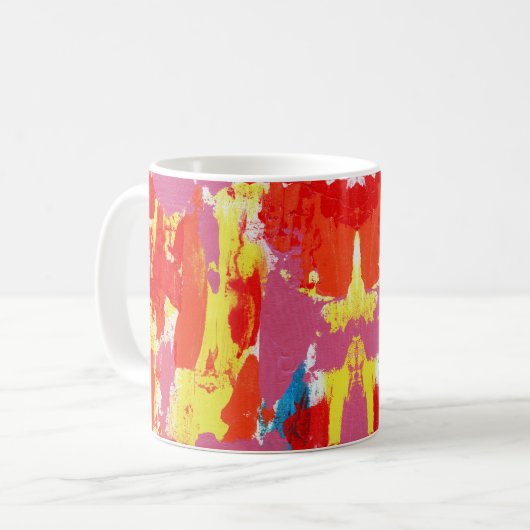 Mug Expression Abstraite no 7 de Michael Moffa (Devant gauche)