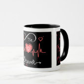 Mug expression d'amour (Devant droit)