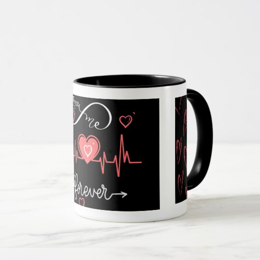 Mug expression d'amour (Devant droit)
