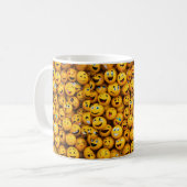 Mug Expression d'émoticon : Design de style Emoji dyna (Devant gauche)