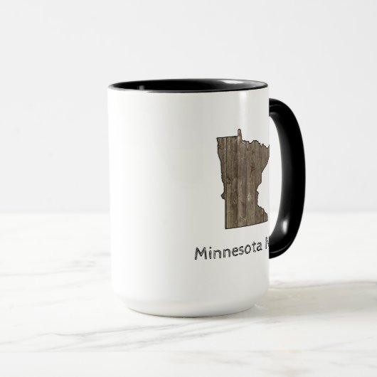 Mug Expression d'état du Minnesota Nice (Devant droit)