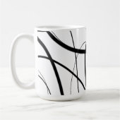 Mug Expression en noir et blanc (Gauche)