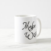 Mug Expression "Faire un voeu" (Devant droit)