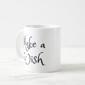 Mug Expression "Faire un voeu" (Devant gauche)