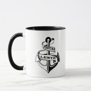 Mug Expression latine Festina lente