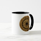 Mug expression latine Festina lente (Devant droit)