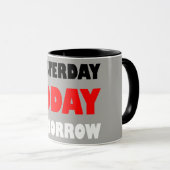 Mug Expression positive du texte original (Devant droit)