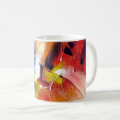 Mug Expressionnisme Abstrait moderne Modèle de peintur (Devant droit)