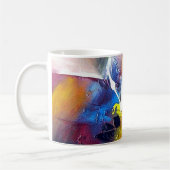 Mug Expressionnisme Abstrait moderne Modèle de peintur (Gauche)