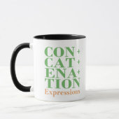 Mug Expressions de concaténation en programmation Cobo (Gauche)