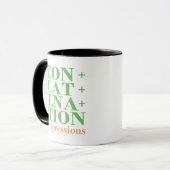 Mug Expressions de concaténation en programmation Cobo (Devant gauche)