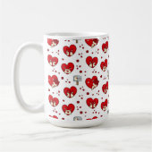 Mug Expressions profondes : Motif de la Saint Valentin (Gauche)