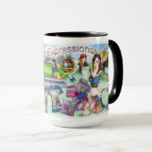 Mug Expressions tendance (Devant droit)