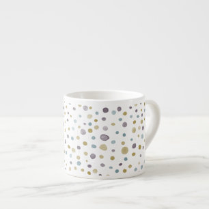 Mug Expresso à points aquarelle Janet Confetti