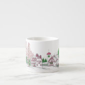 Mug Expresso Ferme de Noël (Devant)