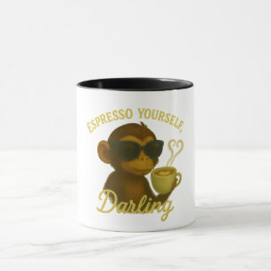 Mug EXPRESSO YOUR, Chéri avec coeur
