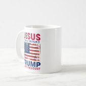 Mug Exprimez fièrement votre soutien à Trump (Devant gauche)