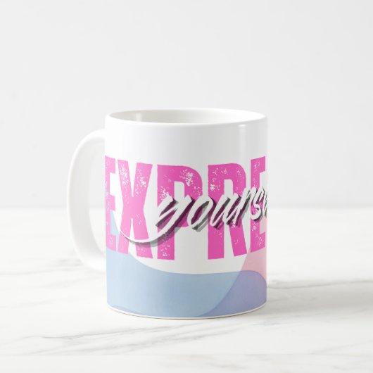 Mug Exprimez-vous (Devant gauche)