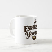 Mug Exprimez-vous Café (Devant gauche)