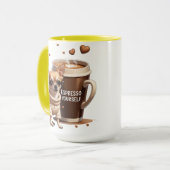 Mug Exprimez-vous – Édition Chihuahua Café (Devant gauche)