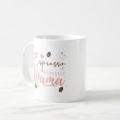Mug Exprimez-vous Mama Citation Café (Devant gauche)