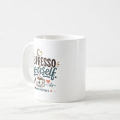 Mug Exprimez-vous Merci Infirmière (Devant gauche)